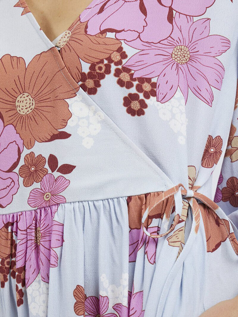 Satini Summer Bouquet Midi Dress - 图片 8